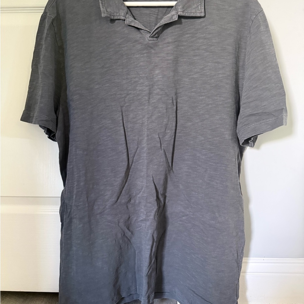 Men's Gray Polo Shirt